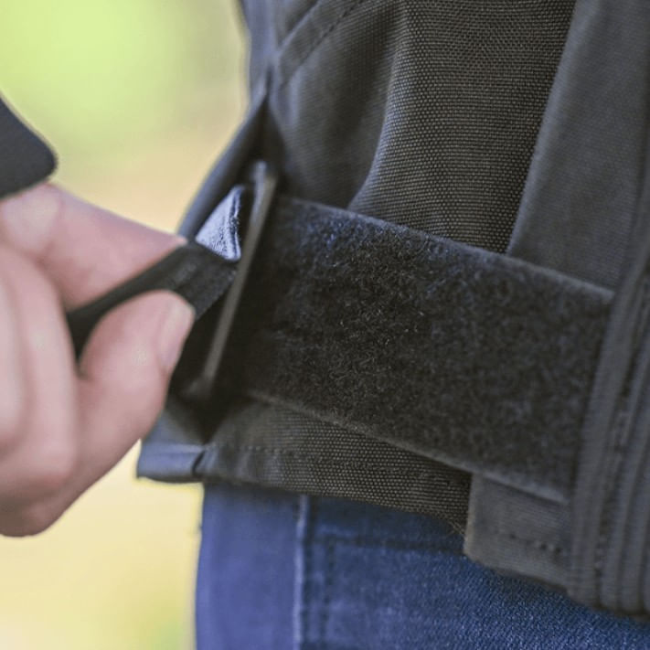 Campera LS2 Apex Hombre Negro / Gris